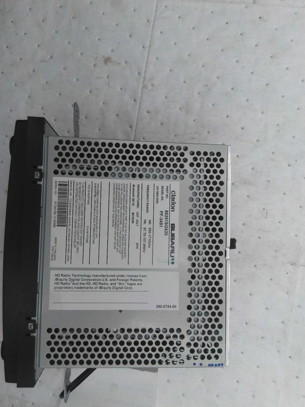 2015 Subaru Forester Infotainment Display OEM Green 35K Miles NJ25-23737-602770