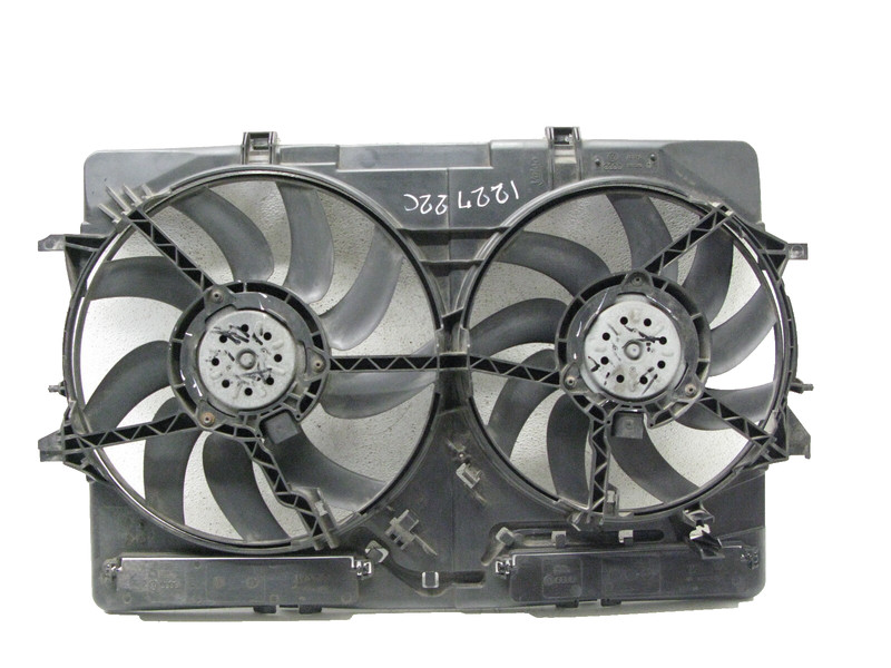 08-18 AUDI 8T A5 A4 A6 Q3 Q5 QUATTRO RADIATOR COOLING FAN ASSEMBLY OEM 122722C