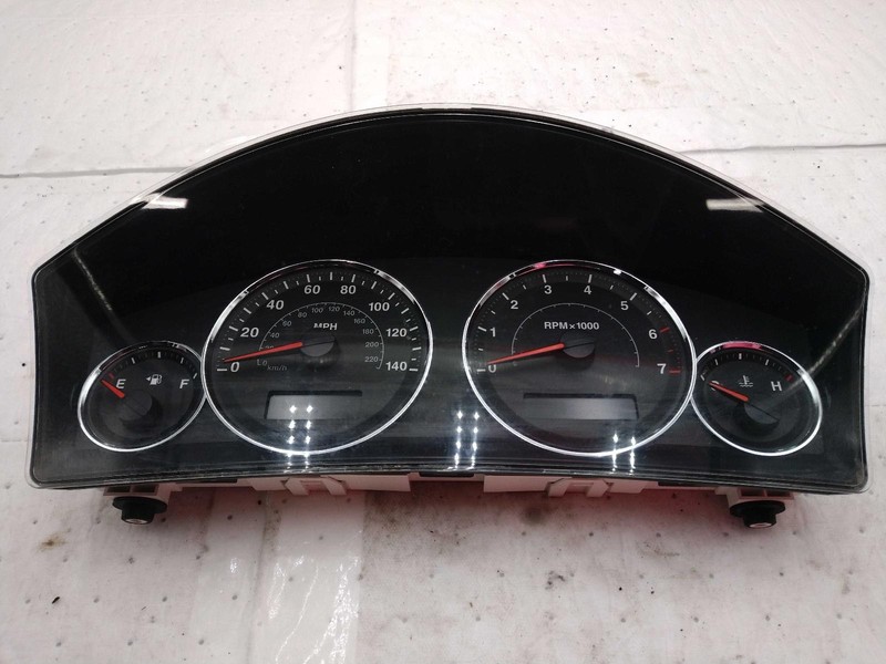 2009 Jeep Grand Cherokee Speedometer Gauge OEM Silver 128K Miles NJ25-25665