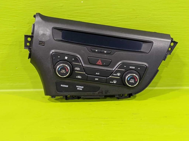 11 12 13 OPTIMA SX TEMPERATURE CLIMATE CONTROL SWITCH W/O NAVIGATION OEM 3847-4
