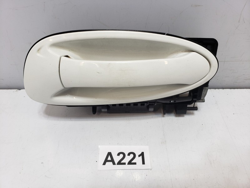 ✅ 10-16 OEM Porsche Panamera S 970 Rear Left Driver Door Exterior Handle White *