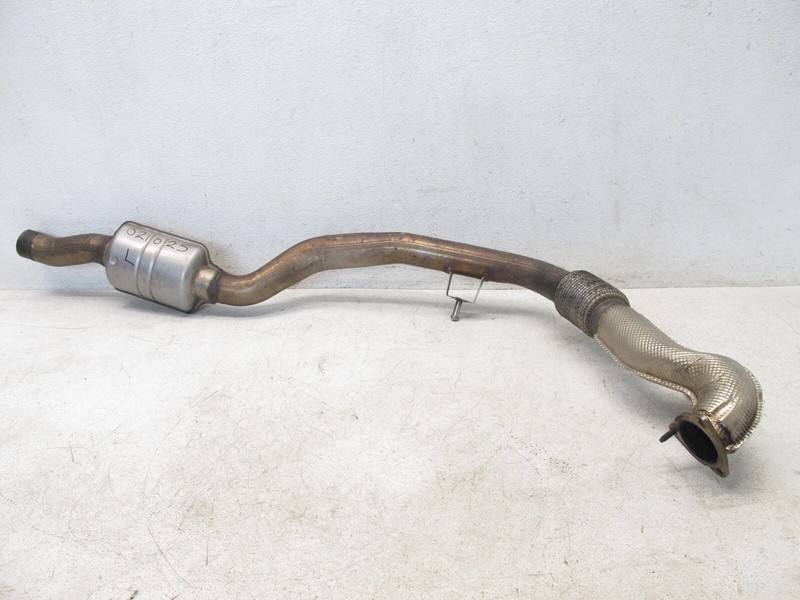 18-24 AUDI B9 S4 S5 3.0 EXHAUST FRONT DOWN PIPE FLEX MID LEFT OEM 021025