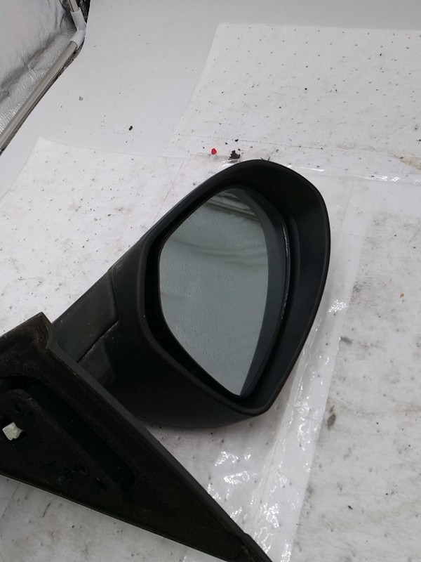 2010 Mazda 3 Left Door Mirror Assembly Red Faded & Scratched OEM 548305