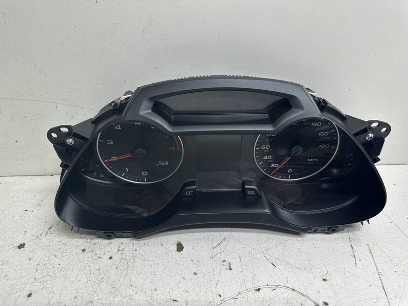 2010-2012 Audi A4 SDN & SW (OPT 9Q4) Speedometer Gauge Cluster Head Panel Miles?