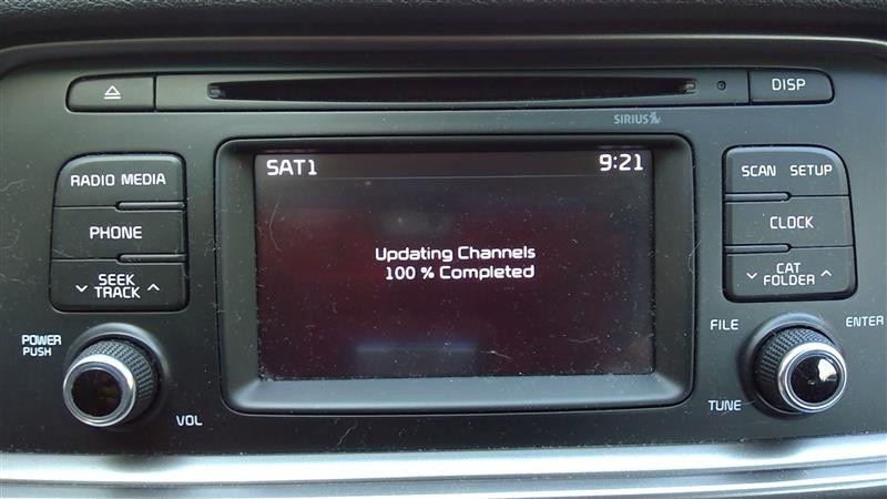 2016-2018 Kia Optima Radio Stereo NON-NAV 5.0" Screen 96180-D5100WK