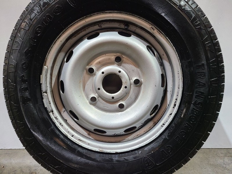 Wheel Srw 16x6-1/2 5 Lug Steel Silver Fits 15-25 TRANSIT 150 583634