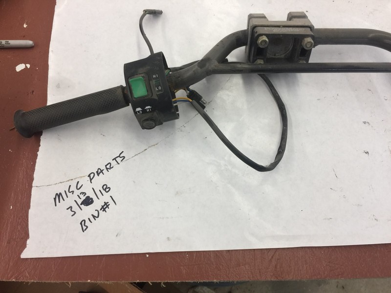 Arctic Cat Snowmobile ZR ZL Pantera 500 580 600 EFI Handlebar Assy