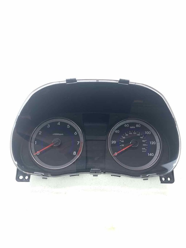 2015 accent 4dr 1.6 auto speedometer cluster w/o cruise oem Low Miles 52K Miles