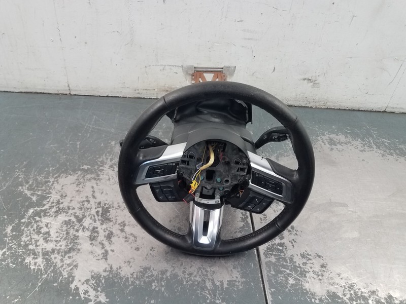 2016 Ford Mustang GT Leather Steering Wheel / Column #3517 F5