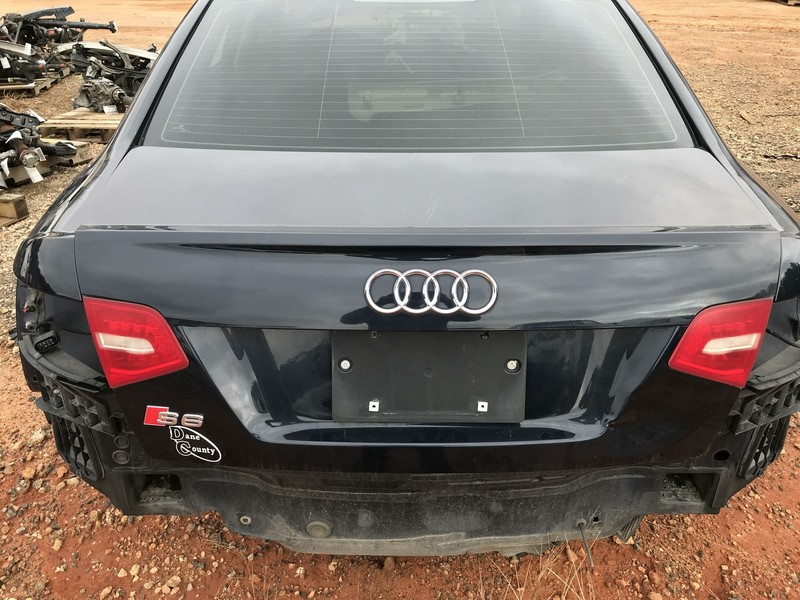 07 08 09 10 11 AUDI S6 TRUNK LID TAILGATE LIFTGATE OEM BLACK W/ BACK-UP CAMERA