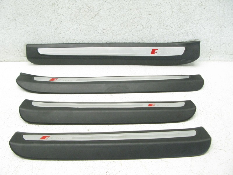 07-15 AUDI 4L Q7 S LINE SEDAN DOOR SILL PANEL SCUFF PLATE OEM GENUINE 052422