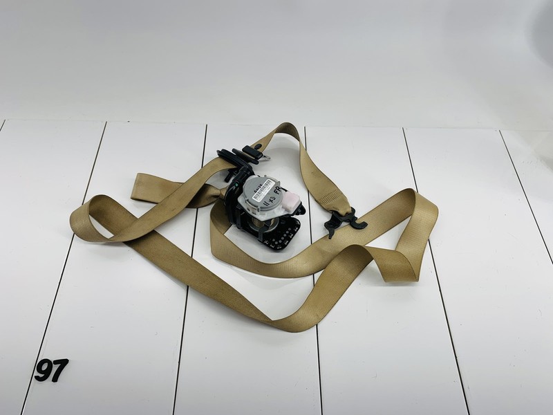 11-17 BMW X3 F25 FRONT RIGHT PASSENGER SIDE SEAT BELT TENSIONER BEIGE OEM