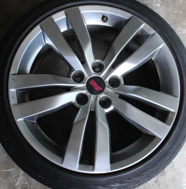 Wheel Rim Subaru WRX 18 2016 2017 28111VA101 28111VA100 OEM OE 68835 NO TIRE STI