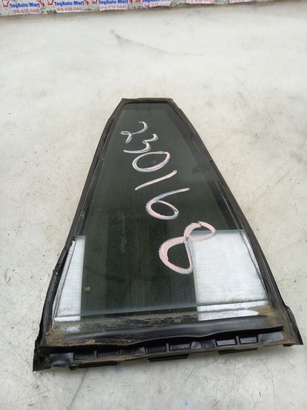 22 TOYOTA COROLLA CROSS XLE REAR DRIVER LEFT DOOR VENT GLASS