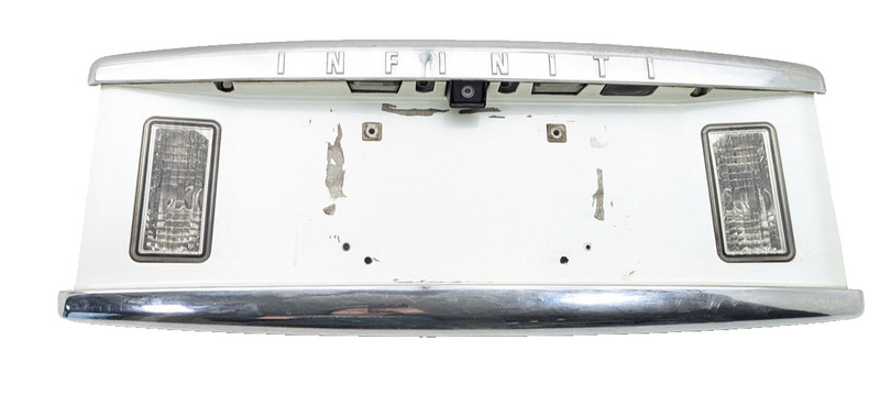 2004 - 2010 Infiniti QX56 Trunk LID License Plate Cover Trim