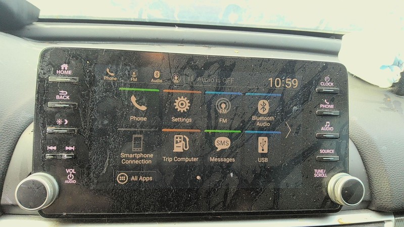 Info Screen HONDA ACCORD 18 19 20 21 22