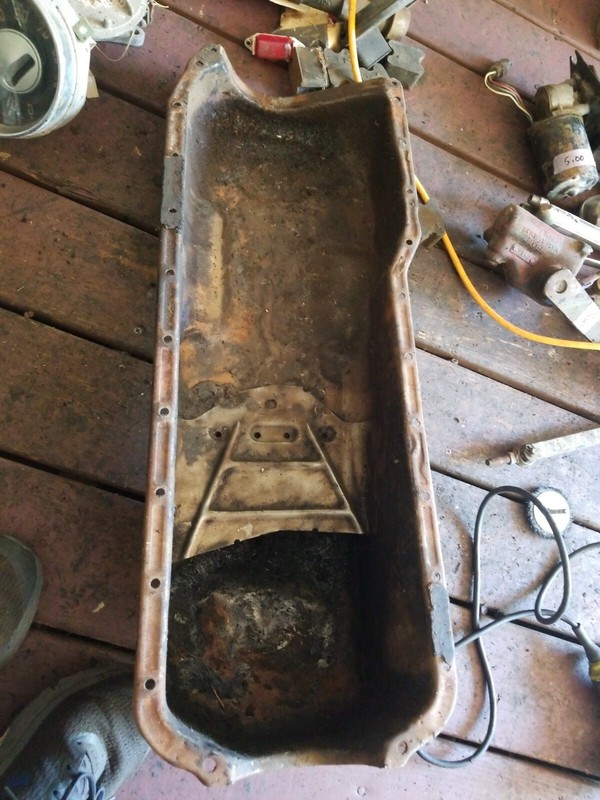 59343A1 Mercury Mercruiser GM 4.1L/250ci Inline 6 Oil Pan 1972-76 165 HP