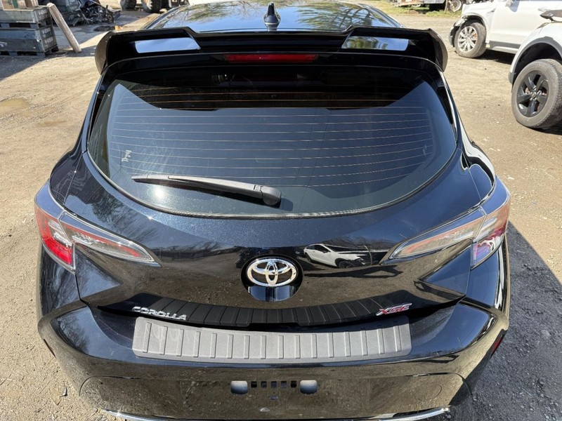 2020-2022 Toyota Corolla Tail Gate Black With Spoiler Hatchback