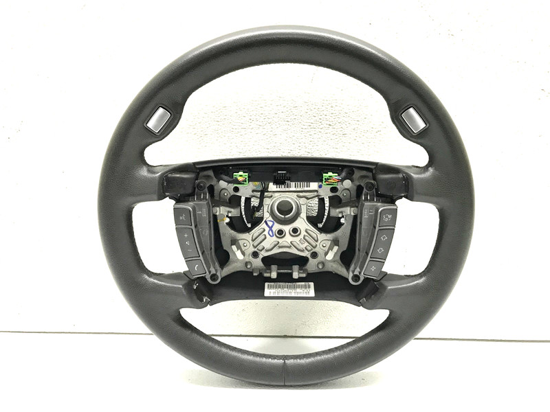 02-08 BMW 750I Leather Steering Wheel OEM Gray w/ Buttons