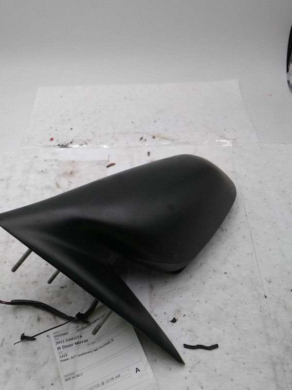 2011 RAM Dakota Right Door Mirror Assembly Blue OEM Used 88000 Miles