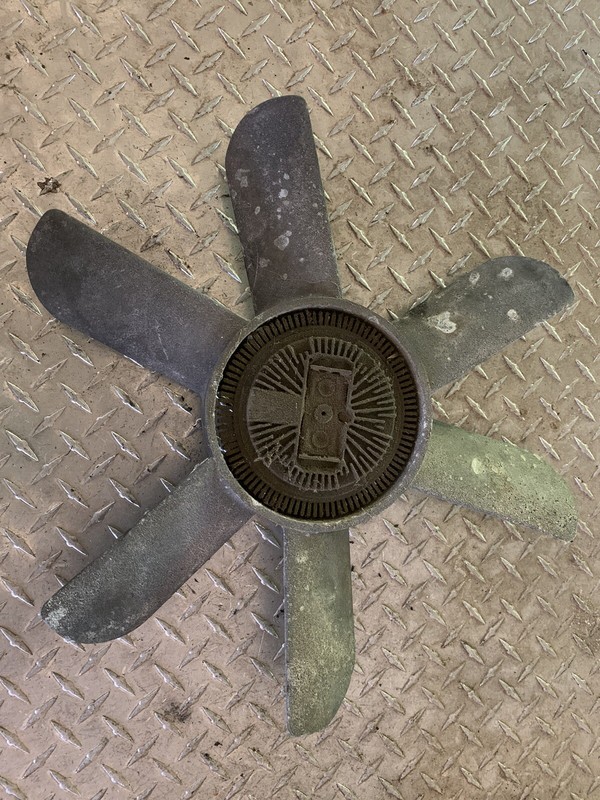1965 Mercedes Benz W110 200 Gas Fintail Radiator Cooling Fan Blade 1082050206