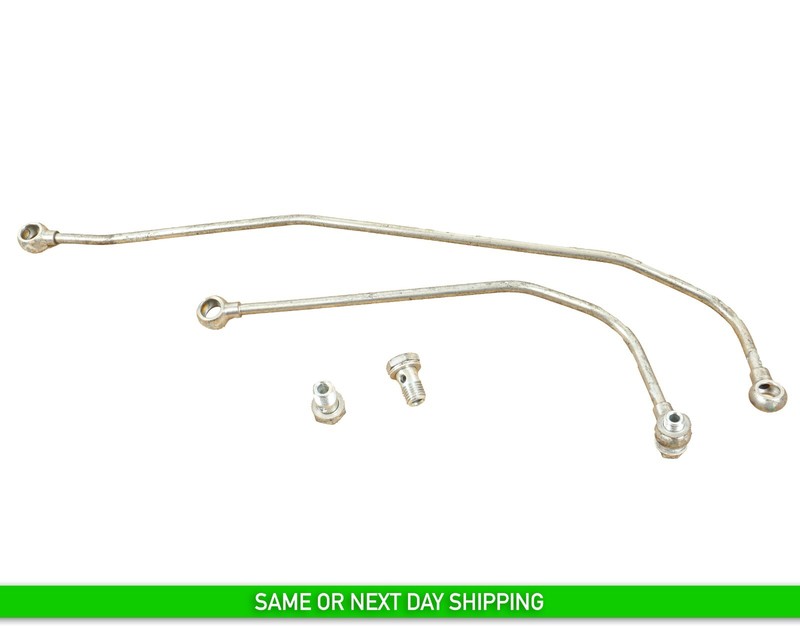 2014-2017 MASERATI QUATTROPORTE REAR BRAKE HOSE PIPE LINE SET OF 2 OEM