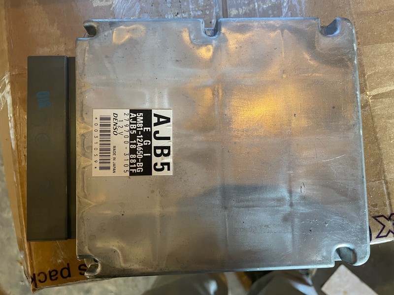 05 MAZDA 6 3.0 ENGINE COMPUTER ECU PCM EBX AJB5-18881-F