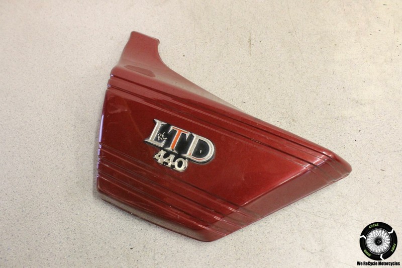 1983 Kawasaki 440 LTD KZ440 D Belt LEFT SIDE COVER PANEL COWL FAIRING KZ 83