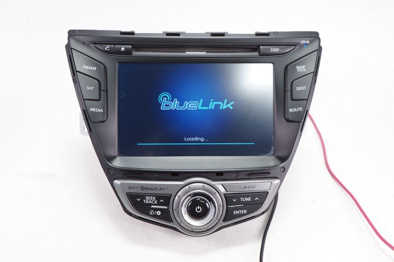 HYUNDAI ELANTRA Radio Navigation Unit AM-FM Tuner CD GPS DVD OEM 2014 2015