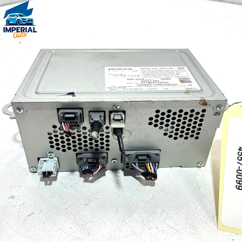 2018-2020 HONDA ACCORD DASH RADIO & AUDIO RECEIVER HEAD UNIT MODULE OEM Pioneer