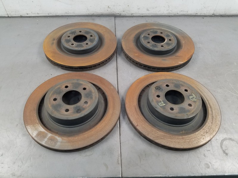 2016 Nissan 370Z Nismo Brake Rotor Set #5321 Q7