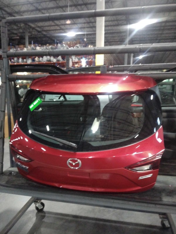 Mazda 3 2018 Trunk Lid Red 295351 4841