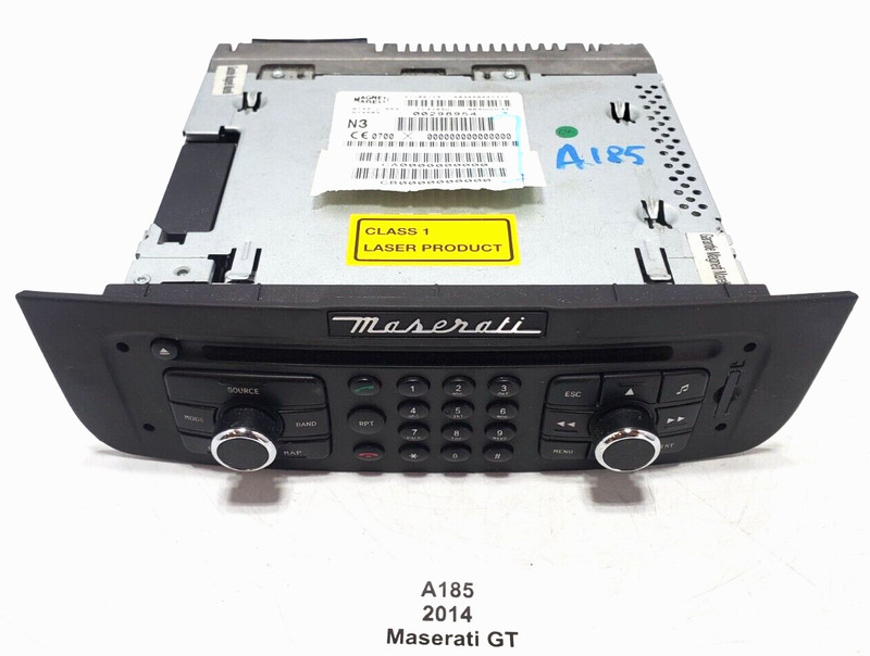 ✅ 08-17 OEM Maserati GranTurismo Head Unit Command Radio CD Navigation 51k miles