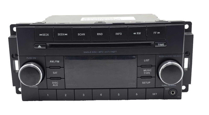 Chrysler 200 AM-FM-CD-MP3 Satellite Radio Receiver 2013 P/N 5091163AC