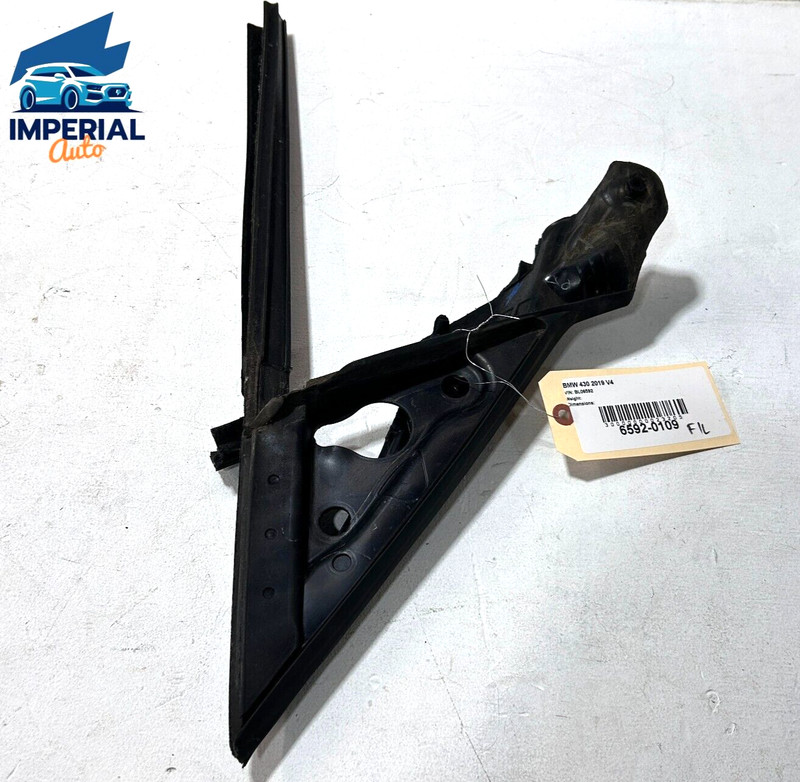 2017-2020 BMW 430i F36 FRONT LEFT DRIVER SIDE DOOR WINDOW RUN CHANNEL SEAL OEM