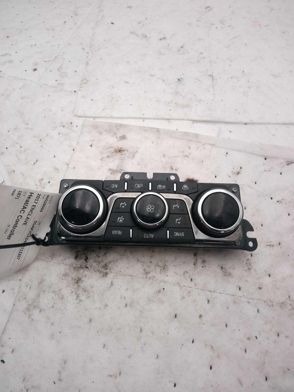 2017 Buick Enclave A/C Selector Switch OEM Silver 15109353 156K Miles