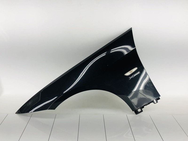 07-13 BMW 328I E92 FRONT LEFT DRIVER SIDE FENDER COVER BLACK SAPPHIRE OEM #123