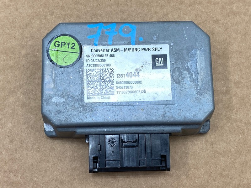 2017 BUICK ENVISION VOLTAGE INVERTER CONVERTER CONTROL MODULE OEM LOT779