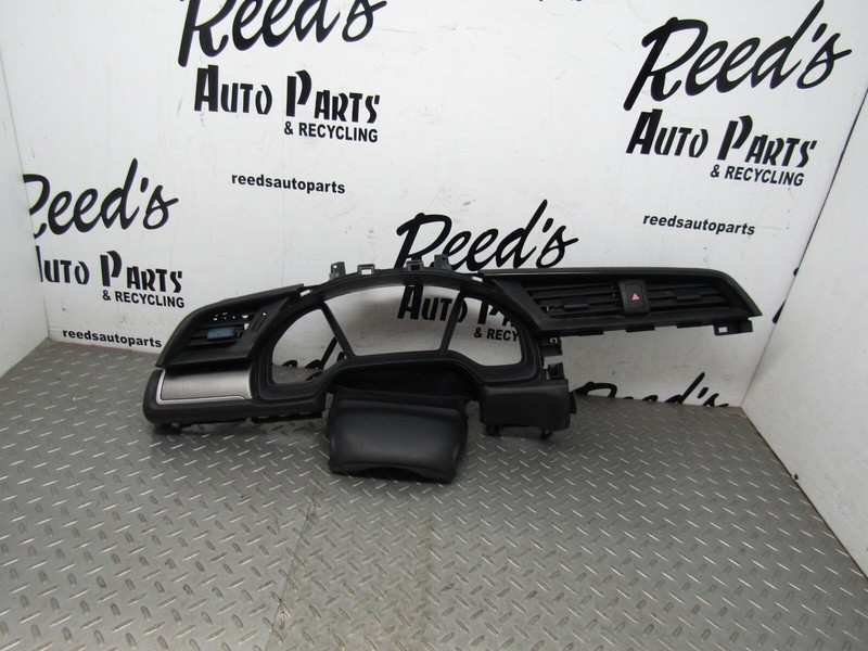 16-21 HONDA CIVIC DASH SPEEDOMETER CLUSTER BEZEL COVER TRIM & AIR VENTS OEM