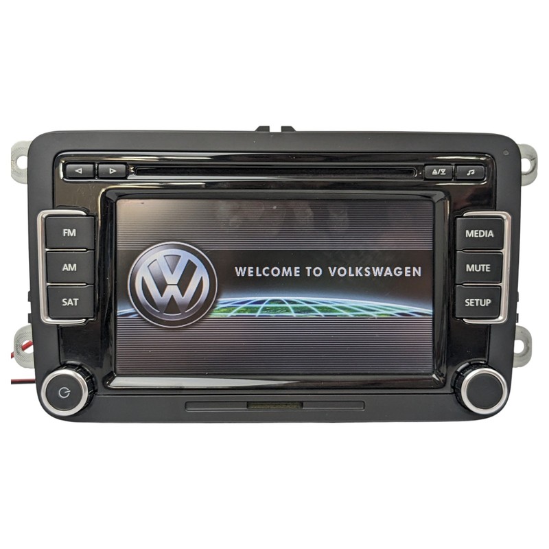 10-17 Volkswagen VW Golf Jetta CC EOS CD Player Radio 1K0035180AC OEM WITH CODE