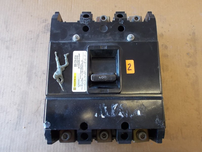 Square D 400A 3-Pole Circuit Breaker 7212041 *FREE SHIPPING*