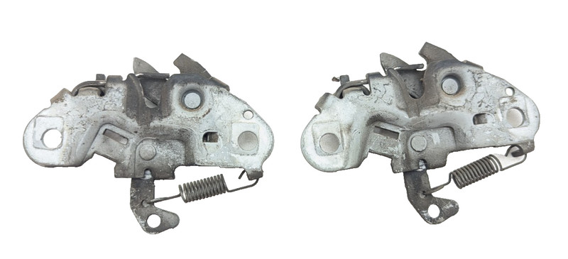 03-08 Jaguar S-Type Front Left & Right Side Hood Lock Latch Set JHV OEM