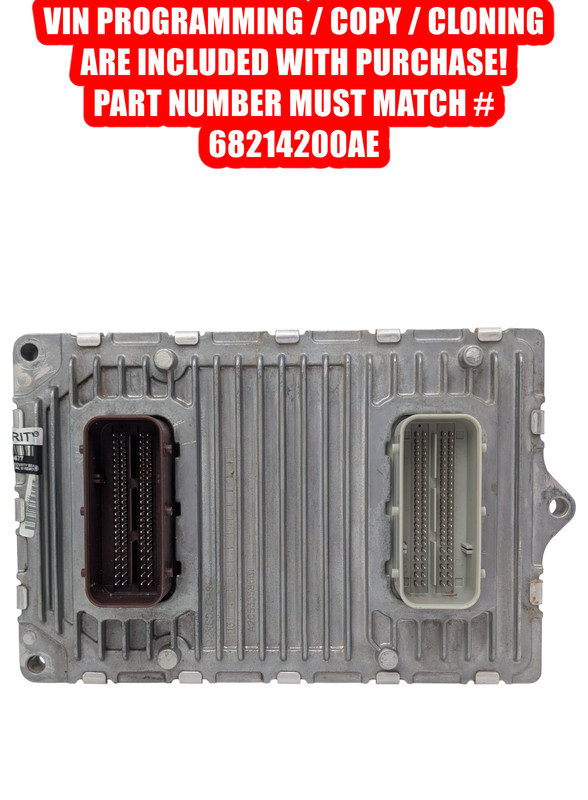 2014 Charger 3.6L Engine computer P68214200 "Programmed to your VIN" ECM PCM ECU