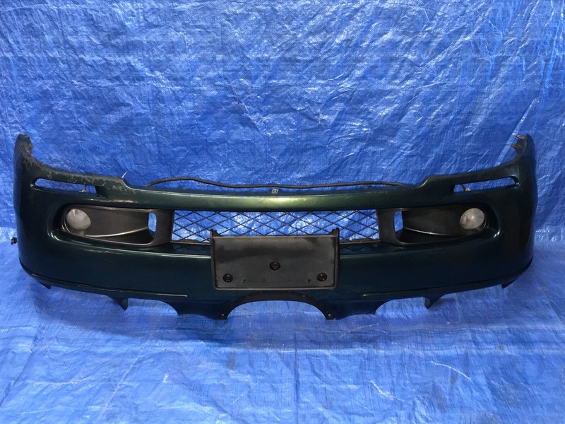 99-04 JAGUAR S-TYPE S-TYPE R STR SUPERCHARGE FRONT BUMPER GREEN OEM