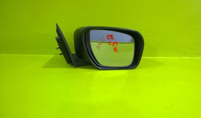 08 09 CX-9 PASSENGER RIGHT SIDE VIEW MIRROR W/O BLIND SPOT ALERT OEM 3416-27