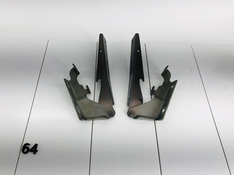 07-12 GMC ACADIA RIGHT & LEFT SIDE HOOD BONNET HINGE SET OF 2 OEM