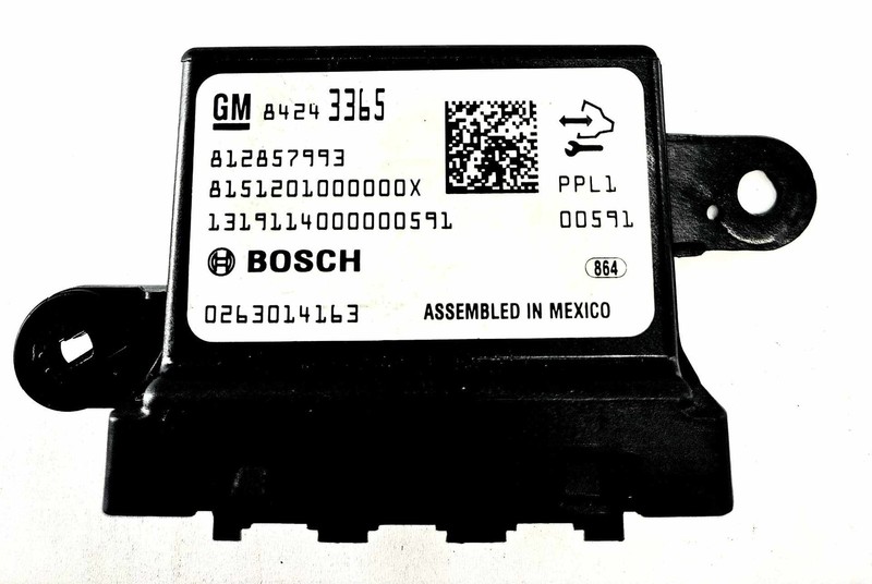 2018-2019 Cadillac XTS Parking Assist Control Module OPT UFQ OEM 84243365