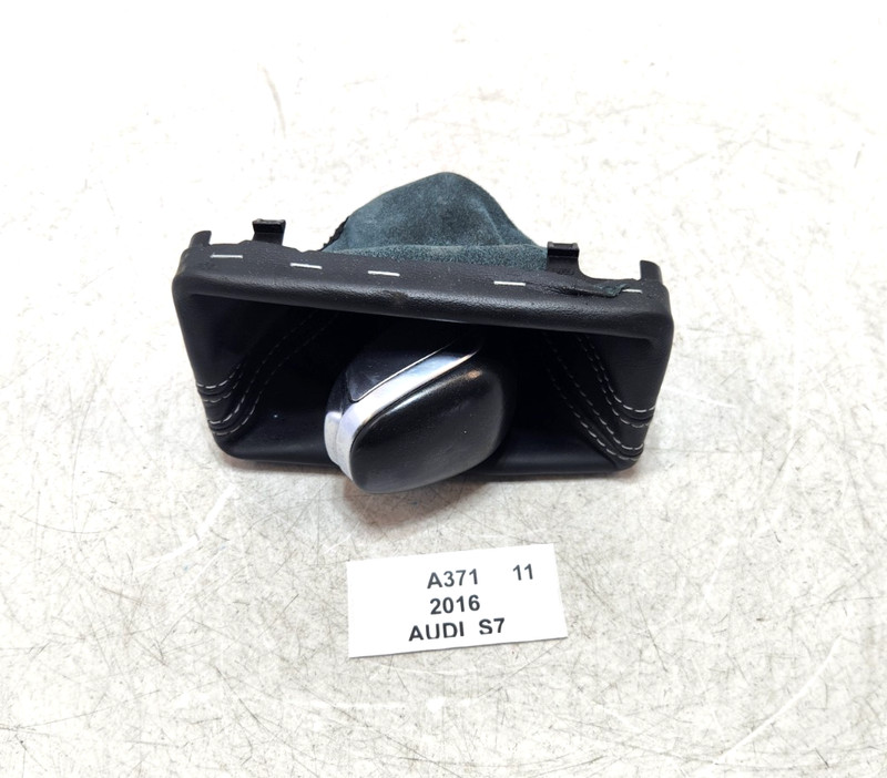✅ 2016-2018 OEM Audi S7 Automatic Transmission Gear Shifter Knob W/ Boot Black