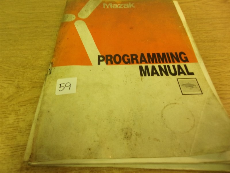 Mazak Programming Mnaual Mazatrol M32 Primer "59" *FREE SHIPPING*