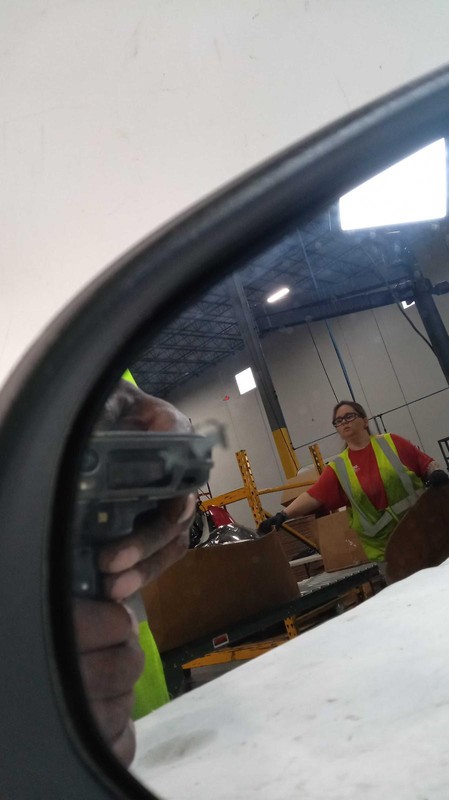 2020 Buick Encore GX Left Door Mirror Blue OEM 718992 - Scuffs, 92K Miles